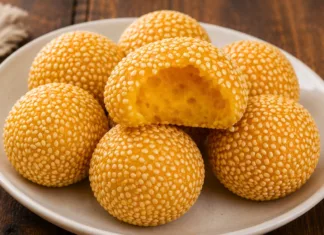 Resipi Kuih Bom Labu Sedap, Mudah Buat & Tak Guna Minyak