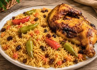 Nasi Ayam Lebanon Sedap & Mudah, Lengkap Dengan Resipi Ayam Grill Ala Kenny