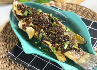 Siakap Lui Suan Ala Thai Paling Padu. Resipi Mudah, Pedas, Masam & Memang Menyelerakan!