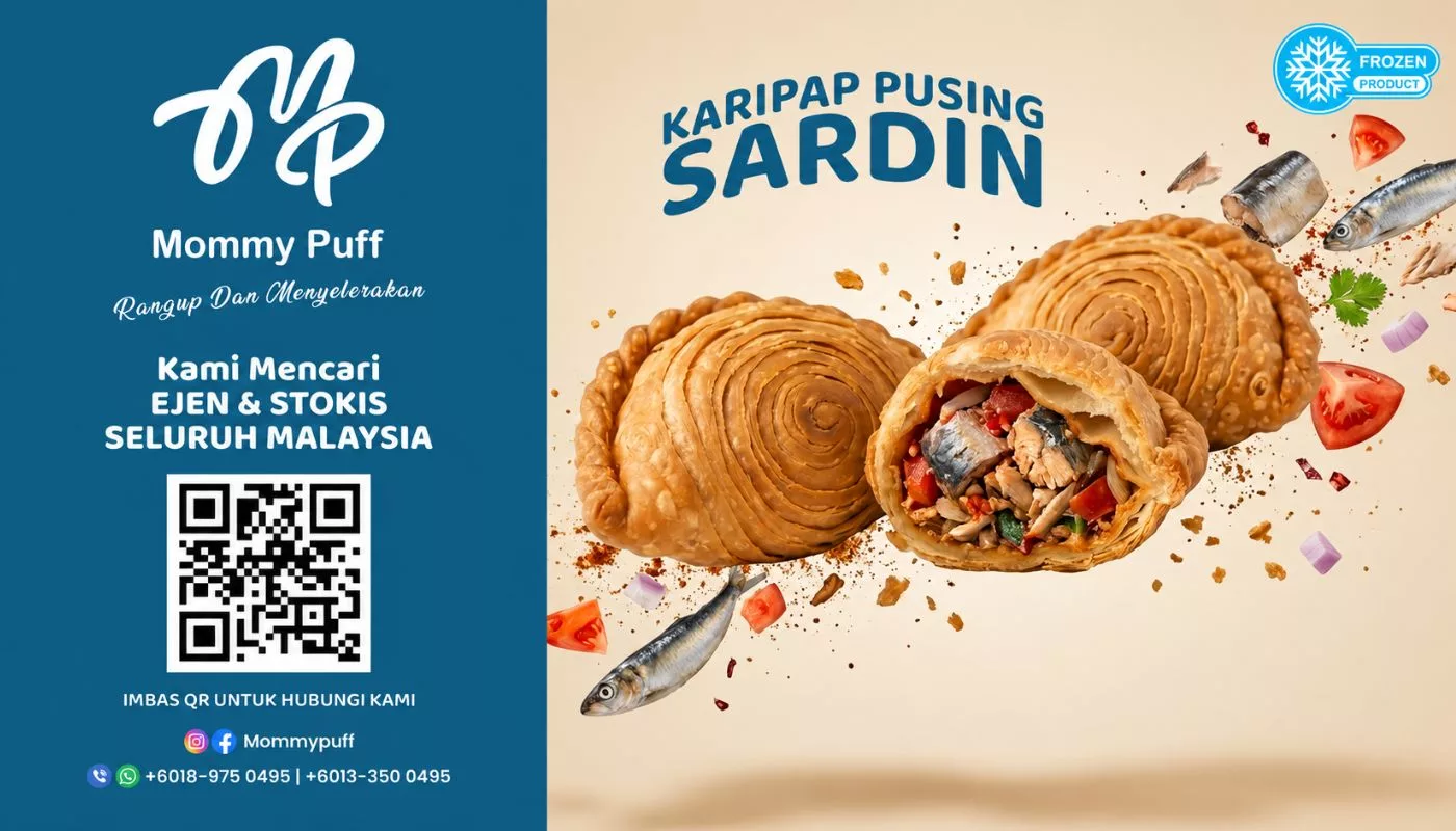 Bukan Sekadar Jual Karipap Pusing Yang Sedap, Mommypuff Buka Peluang Jana Pendapatan Sebagai Ejen & Stokis Di Seluruh Malaysia
