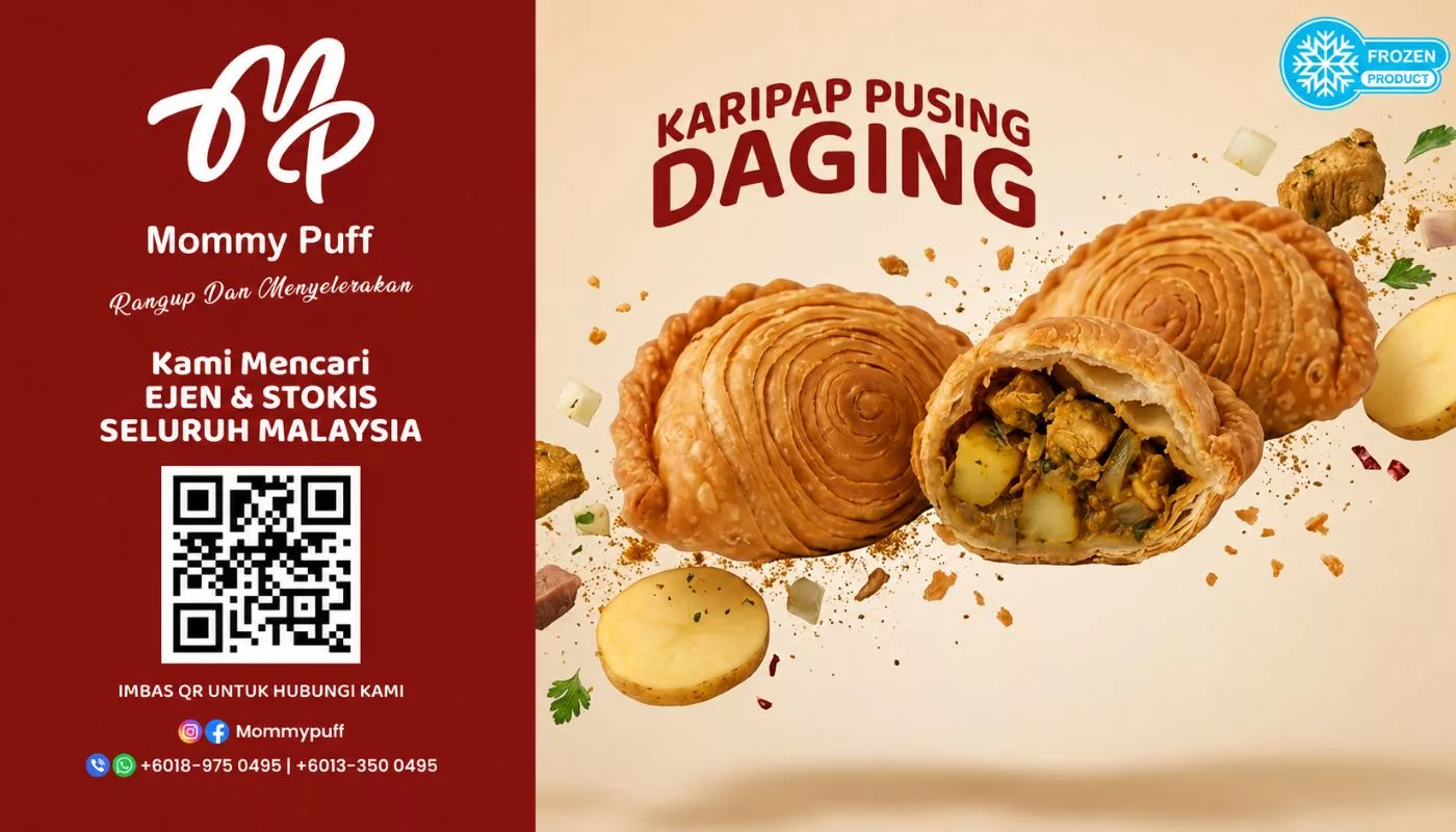 Bukan Sekadar Jual Karipap Pusing Yang Sedap, Mommypuff Buka Peluang Jana Pendapatan Sebagai Ejen & Stokis Di Seluruh Malaysia