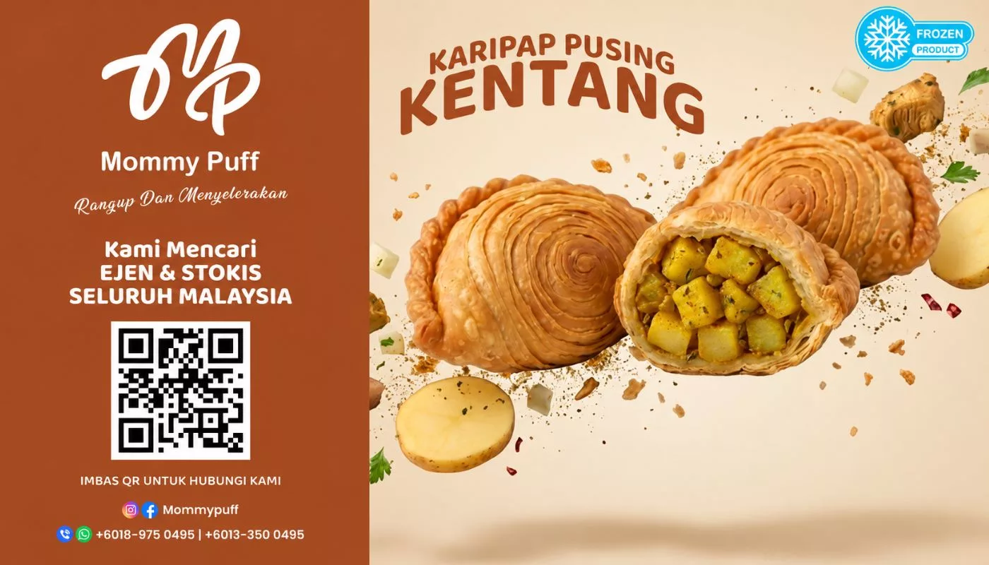 Bukan Sekadar Jual Karipap Pusing Yang Sedap, Mommypuff Buka Peluang Jana Pendapatan Sebagai Ejen & Stokis Di Seluruh Malaysia
