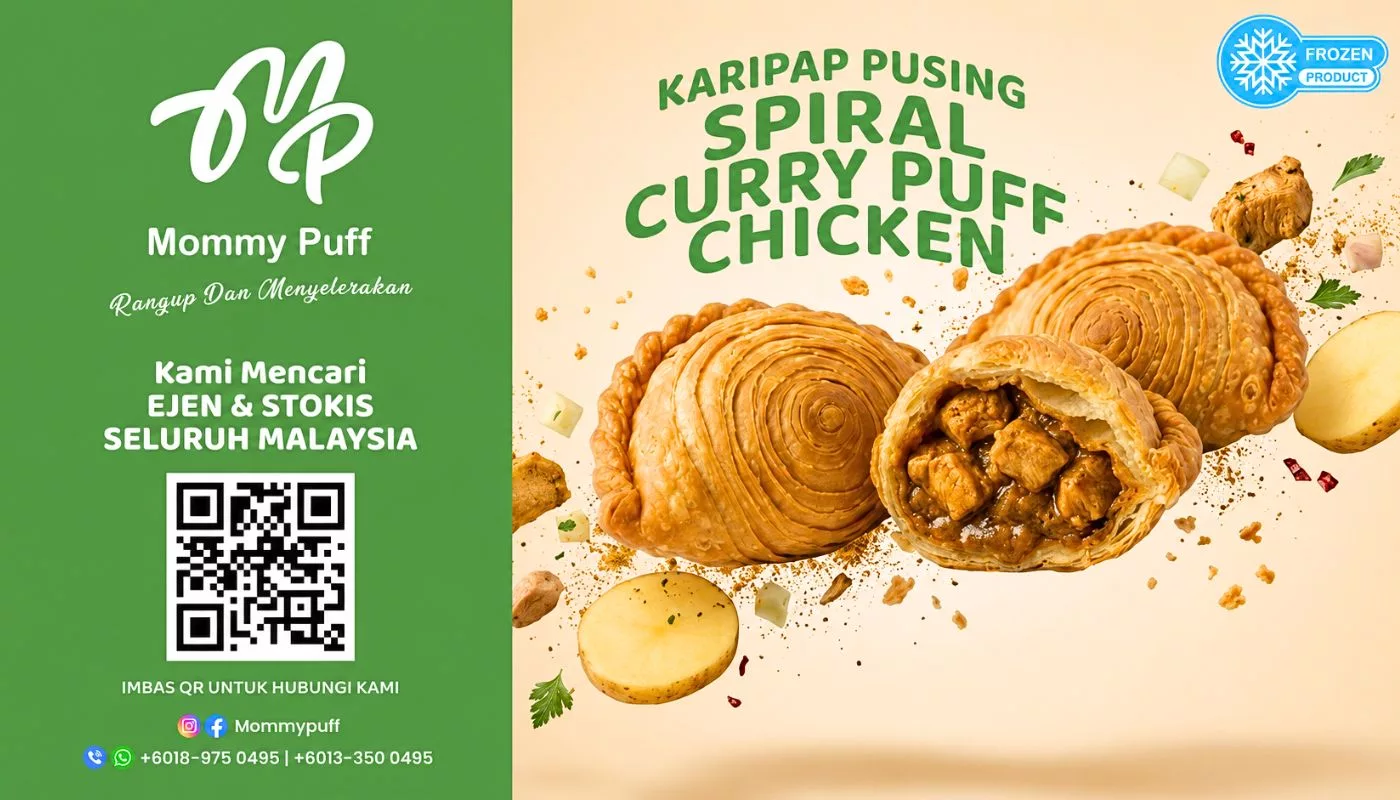 Bukan Sekadar Jual Karipap Pusing Yang Sedap, Mommypuff Buka Peluang Jana Pendapatan Sebagai Ejen & Stokis Di Seluruh Malaysia