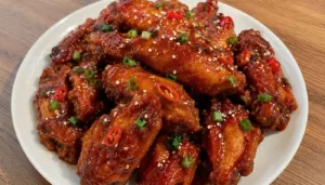 Ayam Kepak Pedas Manis Paling Sedap: Garing Di Luar, Berjus Di Dalam & Mudah Dibuat
