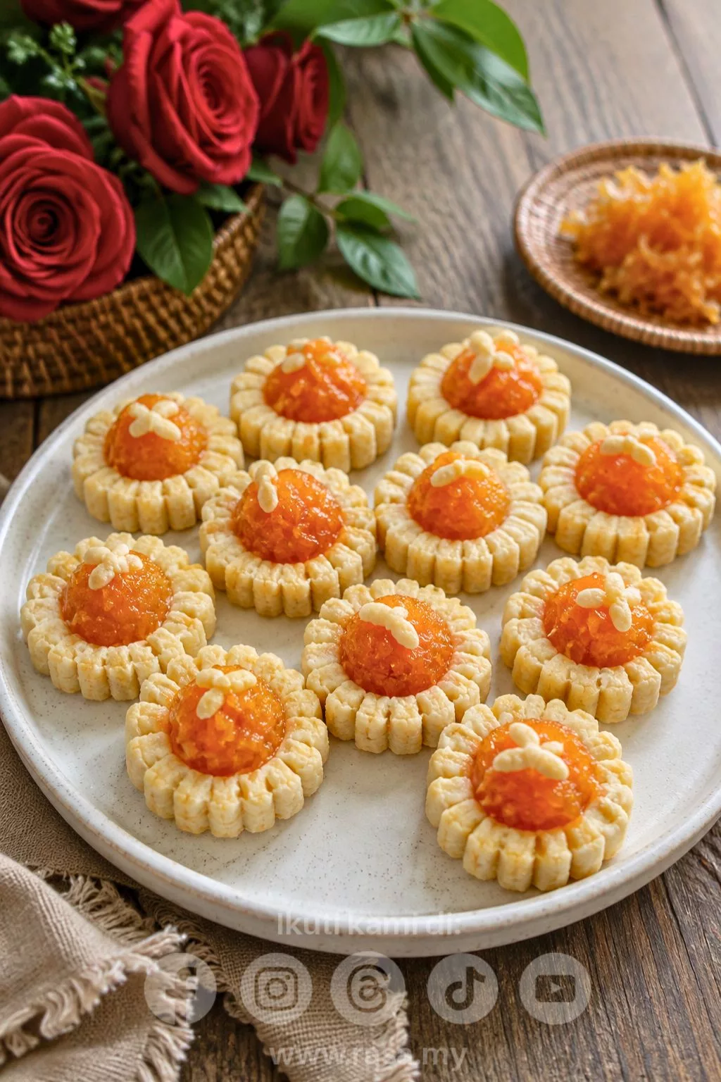 Cara Buat Tart Nyonya Sedap. Resipi Rahsia Istimewa, Rapuh & Cair Di Mulut 7 tart nyonya