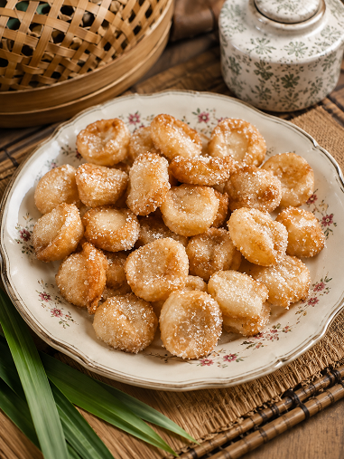 Resipi Tepung Bunga Lemak Manis, Kuih Tradisional Terengganu Wajib Cuba! 6 Resipi Tepung Bunga Lemak Manis, Kuih Tradisional Terengganu Wajib Cuba!