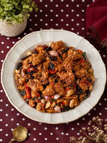 Ayam Masak Cili Kering, Resipi Masakan Cina Sedap, Rasa Pedas Masam Manis