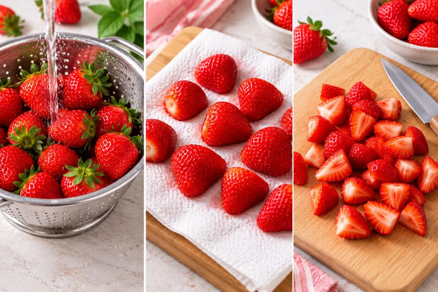 Donut Strawberi Coklat, Resipi No-Bake Menakjubkan Guna Buah Segar 4 Donut Strawberi Coklat, Resipi No-Bake Menakjubkan Guna Buah Segar