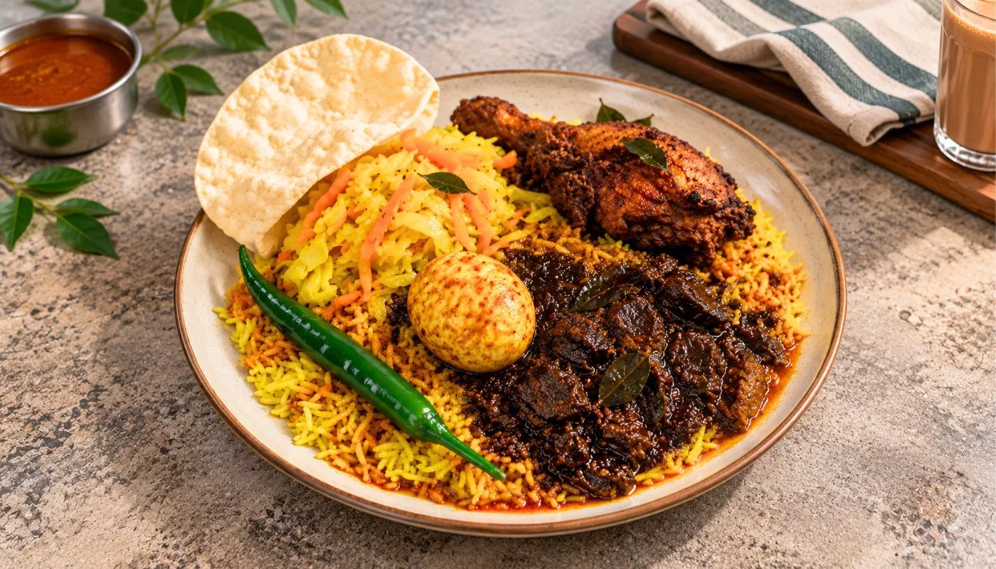 Port Nasi Kandar Di Sendayan, Lauk Banyak & Kuah Campur Memang Bikin Terliur
