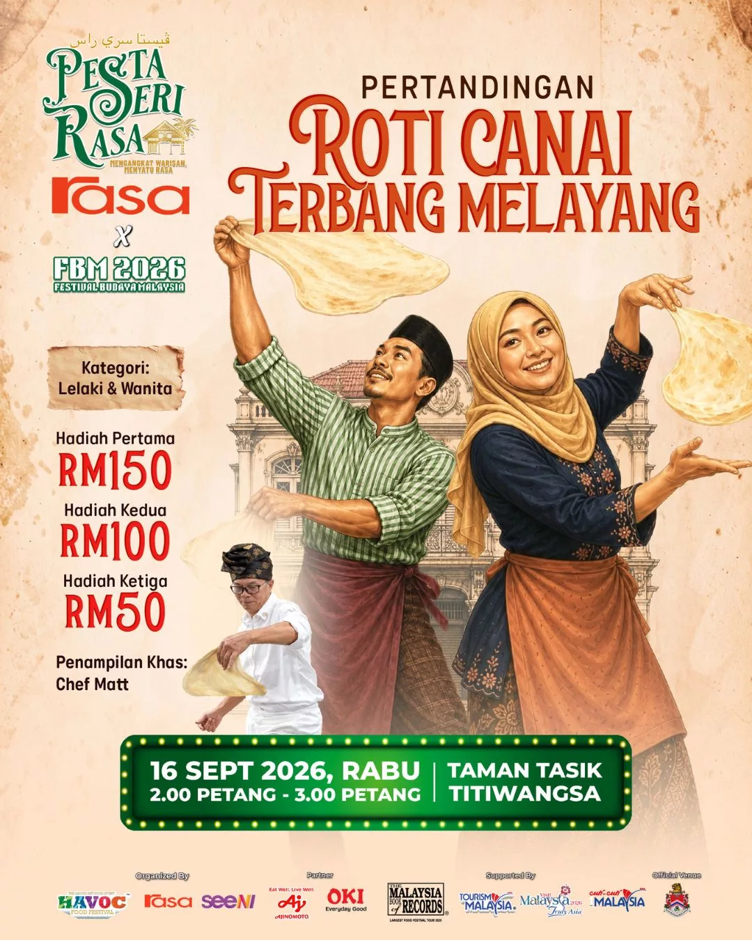 Pesta Seri Rasa x RASA Meriahkan Festival Budaya Malaysia 2026, Pelbagai Aktiviti Menarik Menanti Pengunjung!