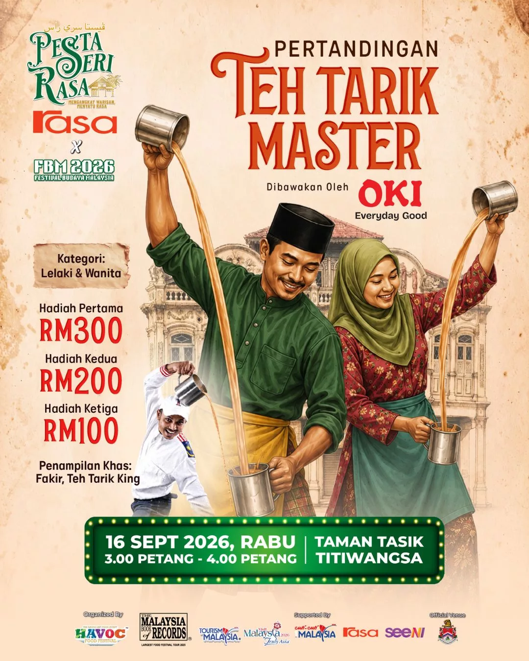 Pesta Seri Rasa x RASA Meriahkan Festival Budaya Malaysia 2026, Pelbagai Aktiviti Menarik Menanti Pengunjung!