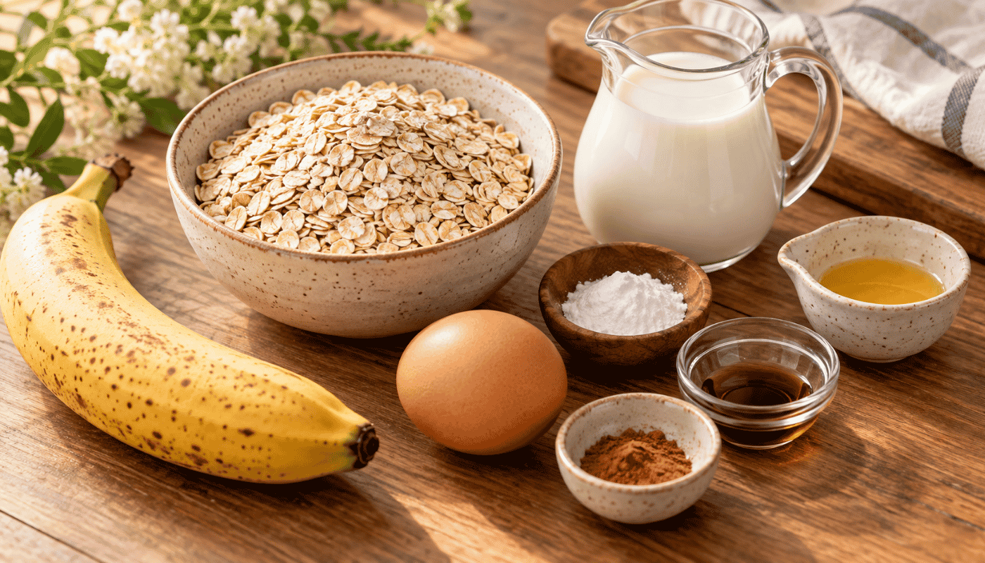 Resipi 'Banana Oat Pancake' Idea Sarapan Mudah, Kaya Serat & Kenyang Lebih Lama