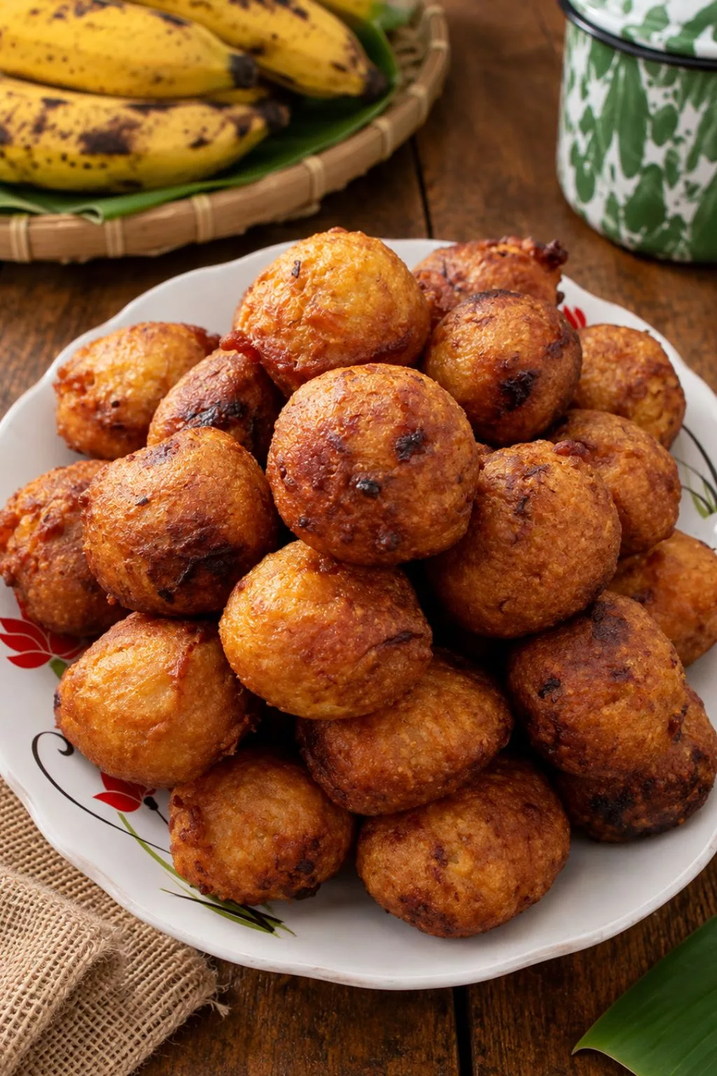 Cokodok Pisang Lembut & Cantik, Resipi Power Sedap Tak Serap Minyak 2 cokodok pisang