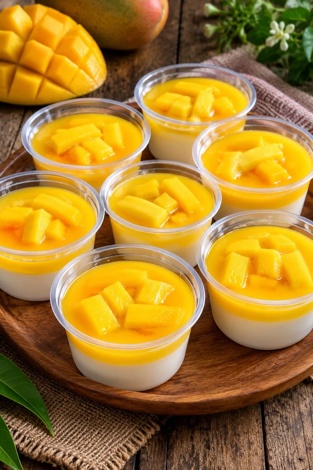 Dadih Susu Topping Mangga, Resipi Power Sedap & Sangat Mudah 2 dadih susu