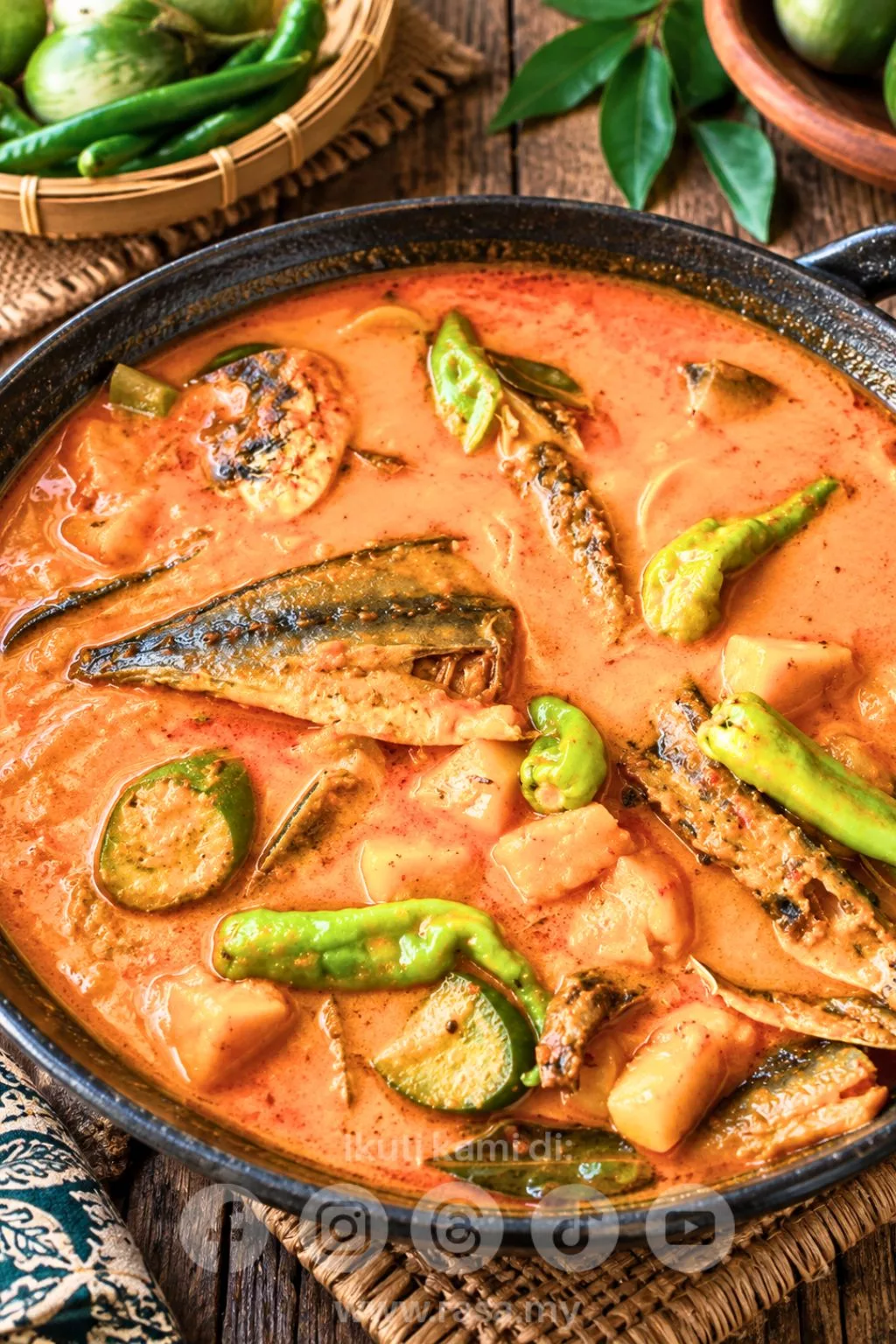 Gulai Ikan Kering Sedap & Padu, Resipi Asli Kelantan Wajib Cuba 2 gulai ikan kering kelantan