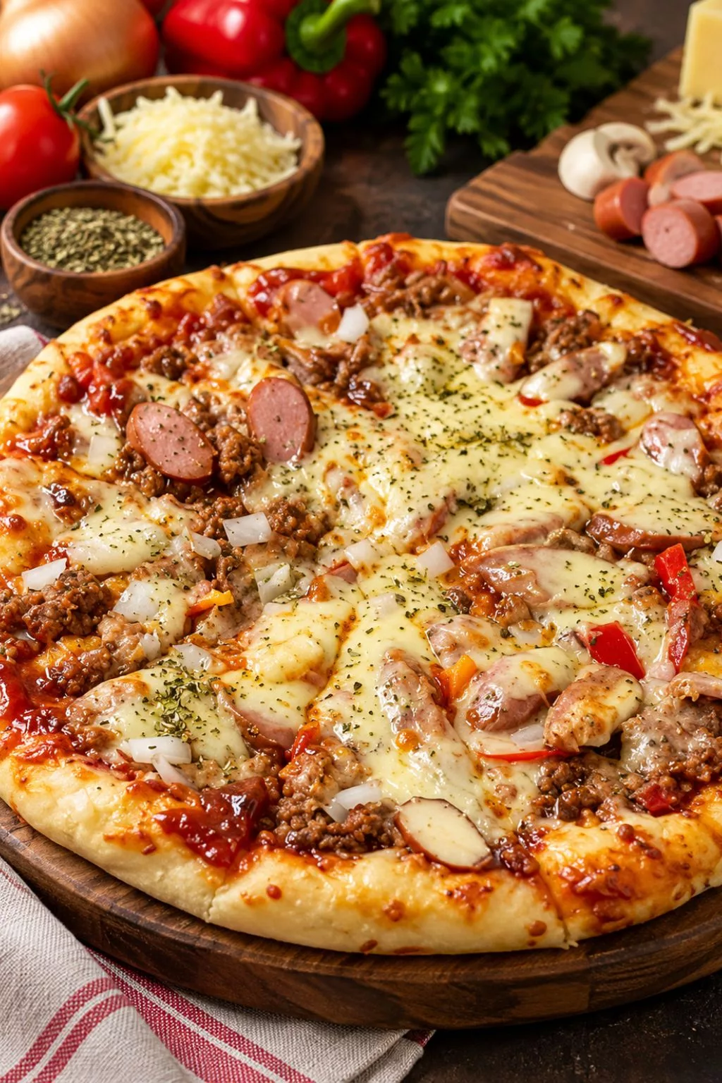 Pizza Homemade Tanpa Oven, Resipi Mudah Guna Periuk Nasi Hasil Memang Menakjubkan 2 Pizza Homemade Tanpa Oven, Resipi Mudah Guna Periuk Nasi Hasil Memang Menakjubkan