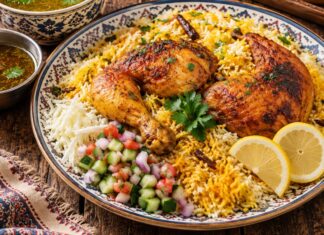Resipi Nasi Arab Mudah & Sedap, Masak Guna Rice Cooker Je!