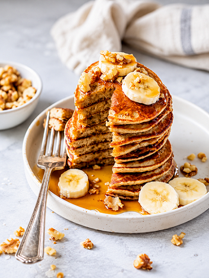 Resipi 'Banana Oat Pancake' Idea Sarapan Mudah, Kaya Serat & Kenyang Lebih Lama