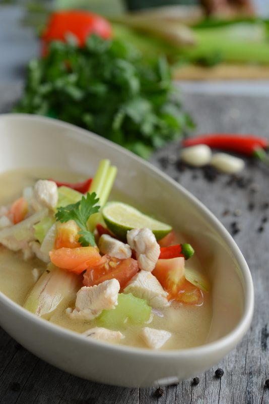 Ayam: Resepi Sup Ayam Thailand