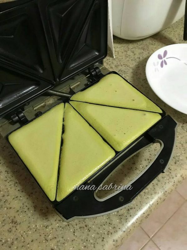 Cara Buat Akok Homemade Bakar Guna Sandwic Maker. - RASA