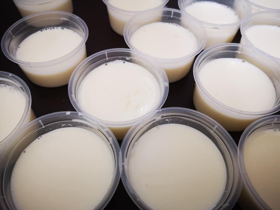 Cara Buat Dadih Susu Topping Mangga Homemade Paling Sedap