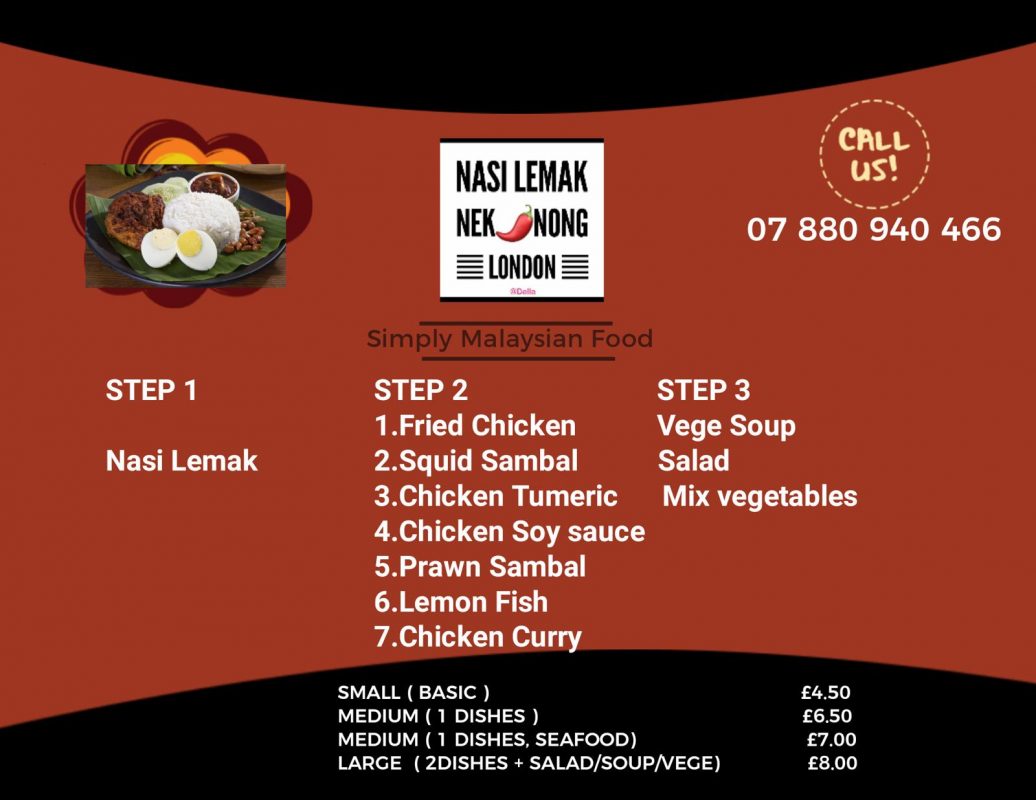 Restoran Nasi Lemak Nek Nong Tawar Hidangan Nasi Lemak Restoran Nasi Lemak Nek Nong Tawar Hidangan Nasi Lemak