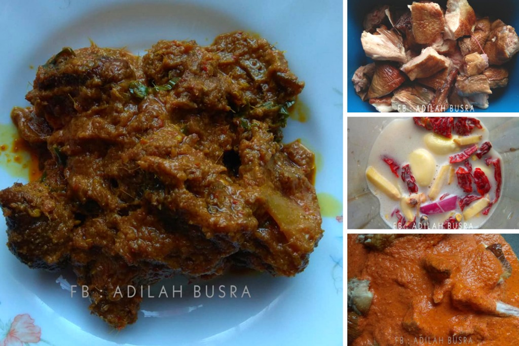 Resipi Rendang Paling Mudah Masak Hanya Guna 5 Langkah Je