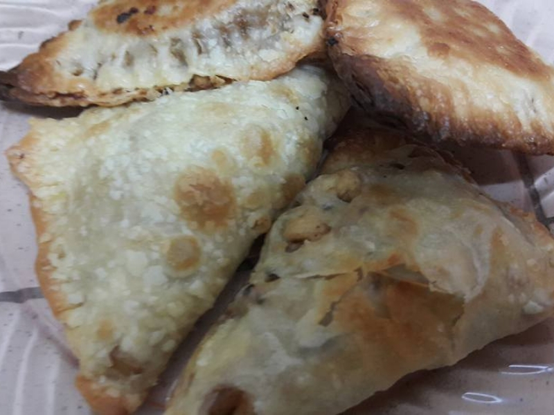 Pai Cendawan Paling Mudah Tanpa Pastri, Guna Roti Paratha Aje.