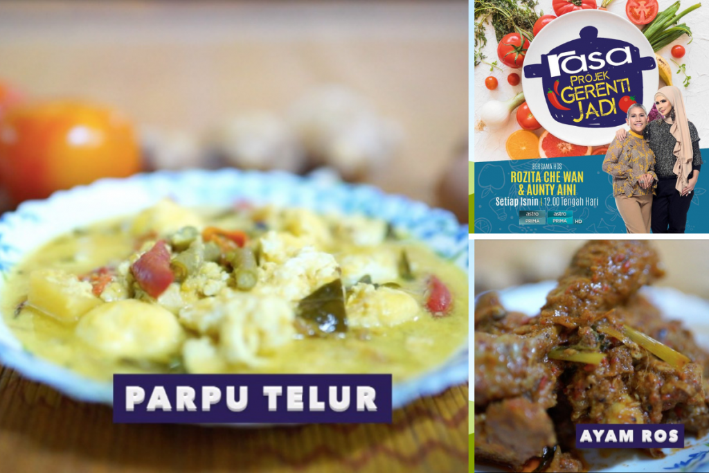 Cara Masak Parpu Telur Ayam Masak Ros Untuk Majlis Reunion Dalam Rasa Projek Gerenti Jadi Episod 1