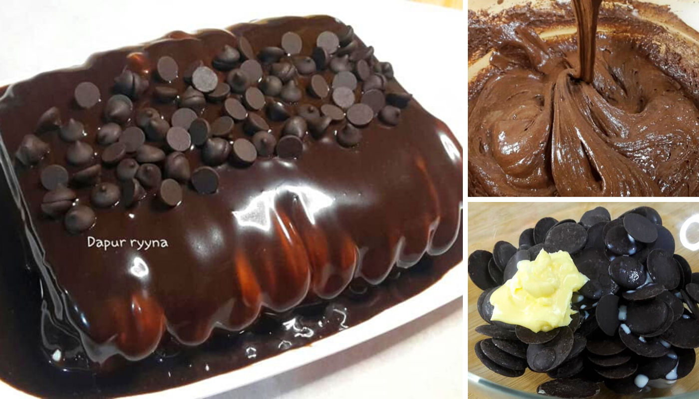 Resipi Kek Ribut Viral Penuh Limpahan Coklat. Memang Sedap!